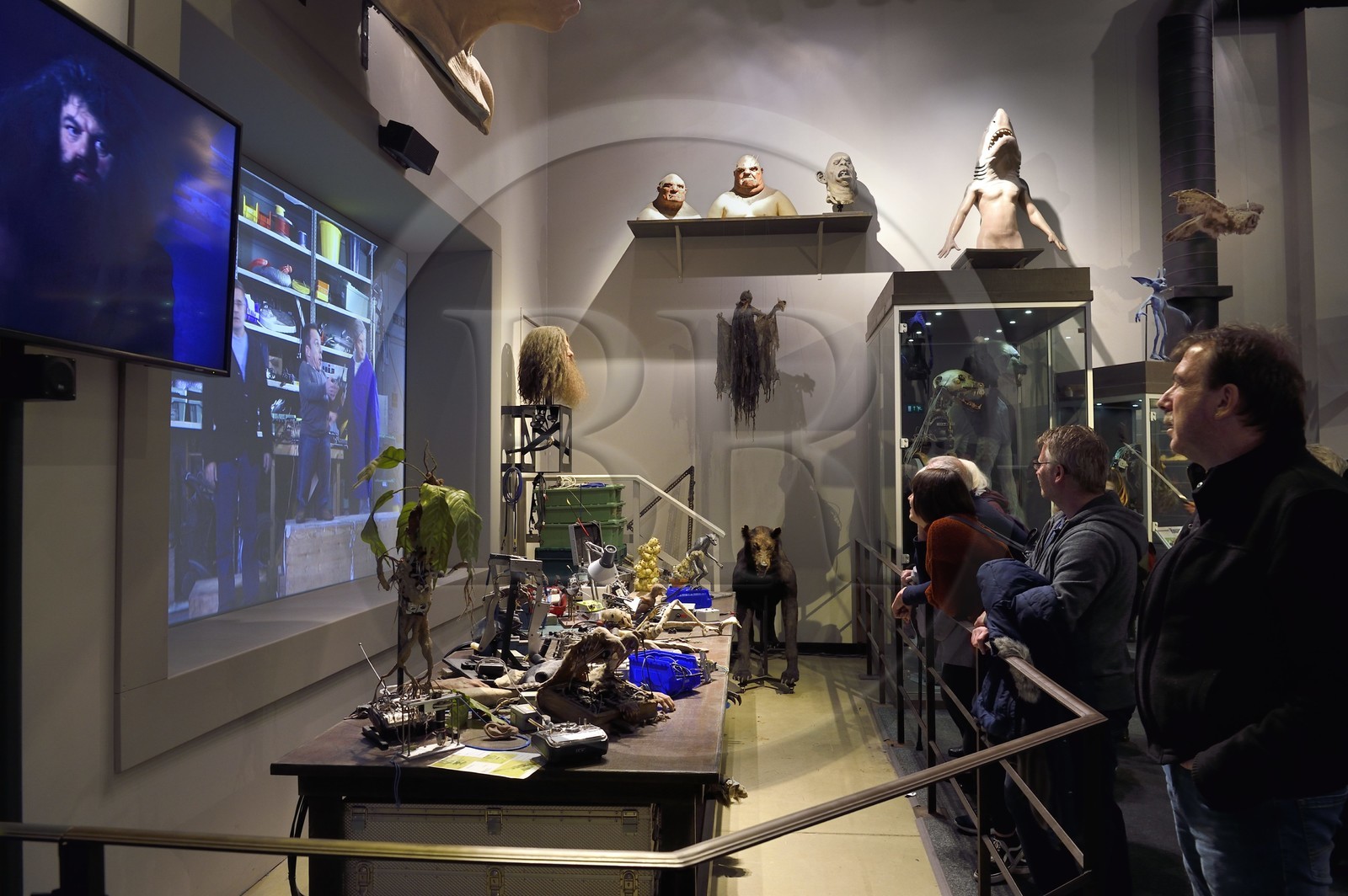 Royaume-Uni, Hertfordshire, Leavesden, Leavesden Film Studios, Harry Potter Studio Tour London, les coulisses du tournage des 8 films de Harry Potter, fabrication des créatures et d'effets spéciaux