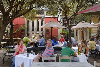 South Africa, Gauteng Province, Johannesburg, the 44 Stanley site was once a series of industrial 1930′s buildings and has been developed into a collection of speciality boutiques, foodie stops and design studios