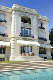 France, Alpes-Maritimes (06), Cannes, la villa La Californie où vécu Pablo Picasso, aujourd'hui renommé le Pavillon de Flore par Marina Picasso, Marina Picasso petite fille de Picasso