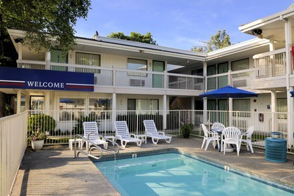 Etats-Unis, Californie, Oakland Embarcadero, Motel M6 du groupe Accor