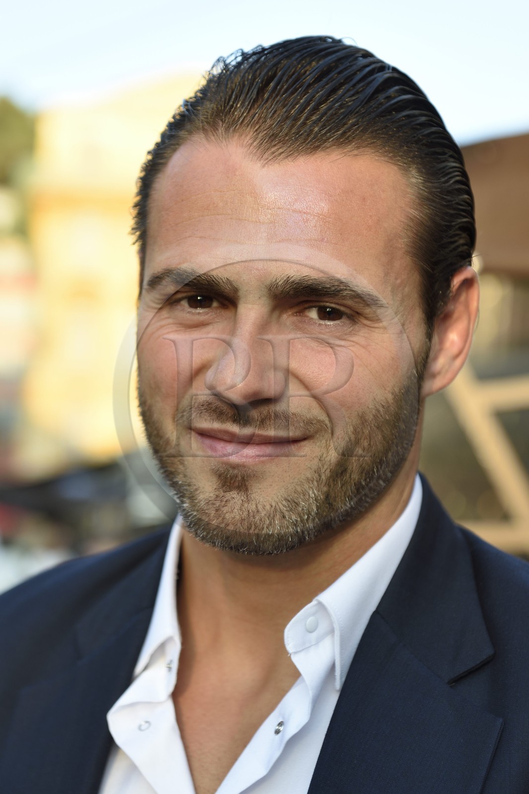 France, Alpes-Maritimes (06), Nice, vieille ville, cours Saleya, le carnavalier Cédric Pignataro