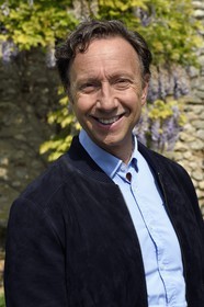 France, Yvelines, Montchauvet, shooting for the television of the Preferred Village of the French (Village Préféré des Français) with Stéphane Bern