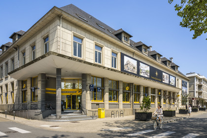 France, Morbihan, Lorient, The Post Office on the Quai des Indes dating from the reconstruction