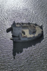 France, Charente-Maritime (17), Bourcefranc-le-Chapus, Fort Louvois ou Fort du Chapus (vue aérienne)