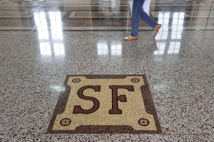 France, Alpes-Maritimes, Nice, district Liberation, former Gare du Sud (Southern Railway Station) now a multimedia library