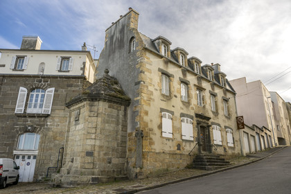 France, Finistère, Brest, Recouvrance district, Maison de la Fontaine, vestige of old Brest