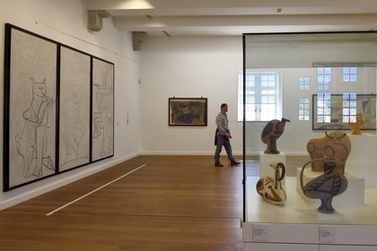 France, Alpes-Maritimes, Antibes, the Picasso Museum, permanent exhibition of works by Picasso