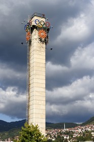 Bosnie-Herzégovine, Sarajevo, le stade Olympique Kosevo (stade Asim Ferhatovic Hase)