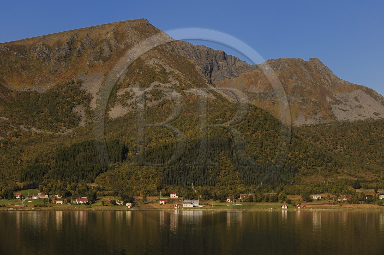 Norvège, Nordland, côte de l'Ile d'Andoya