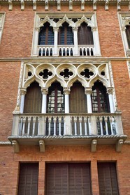 France, Allier (03), Vichy, rue de Belgique, Venetian Villa built in 1897 by the architect Decoret