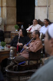 Egypte, Le Caire, narguilé