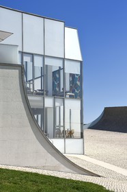 France, Pyrenees Atlantiques, Basque Country, Biarritz, the Cite de l'Ocean et du Surf (City of Ocean and Surf) by architect Steven Holl