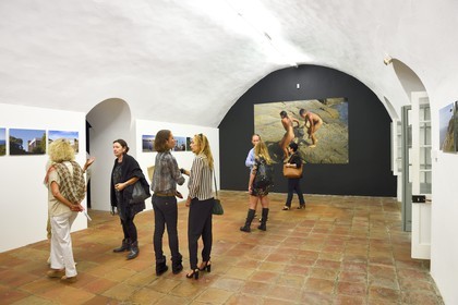 France, Var (83), Hyères, la villa Noailles concue par l'architecte Robert Mallet Stevens, exposition de photos sur l'Ile du Levant