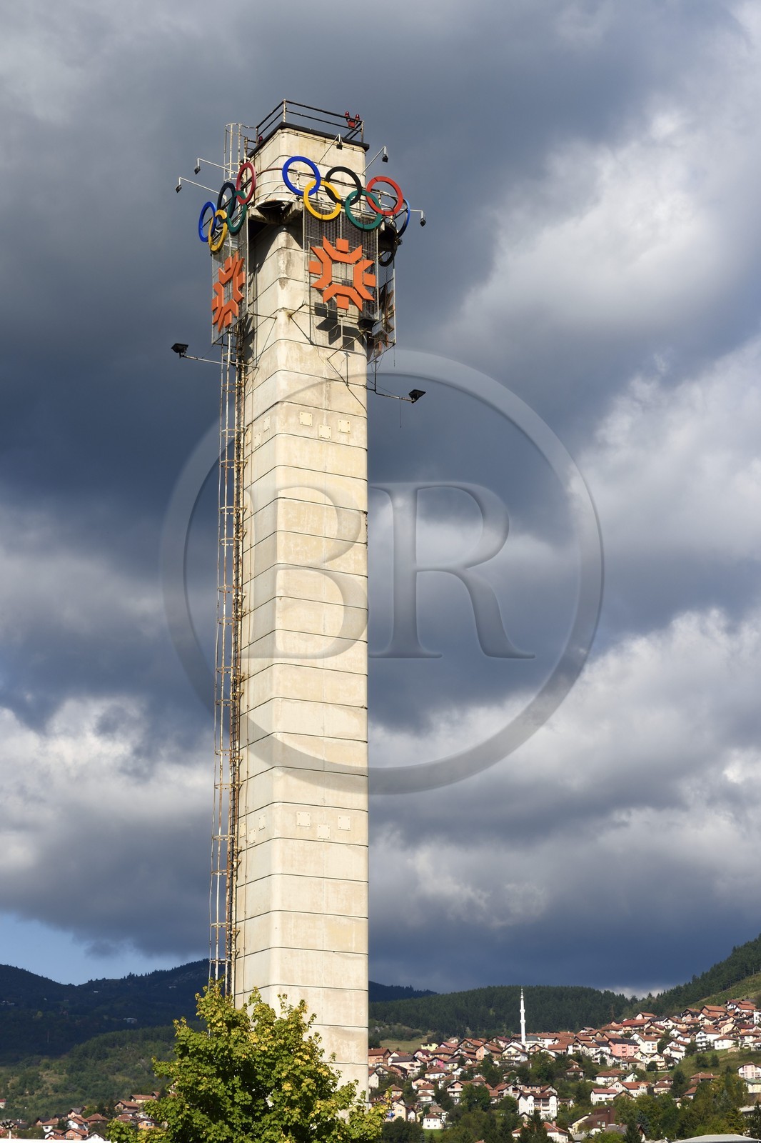 Bosnie-Herzégovine, Sarajevo, le stade Olympique Kosevo (stade Asim Ferhatovic Hase)