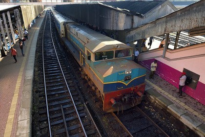 Sri Lanka, Colombo, gare de Maradana