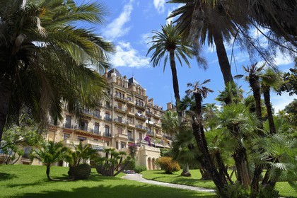 France, Alpes-Maritimes, Cannes, Vallombrosa castle, hotel transformed into a condominium