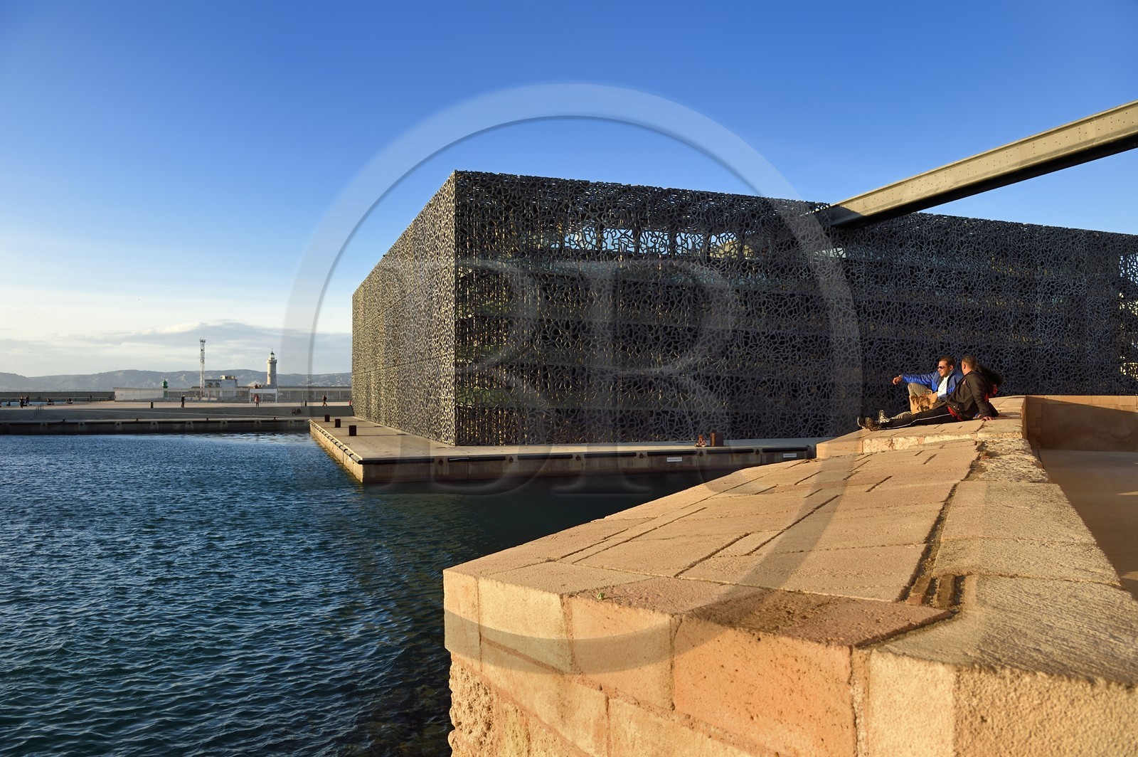 France, Bouches-du-Rhône (13), Marseille, le musée MuCEM en partie à l'intérieur du Fort Saint Jean