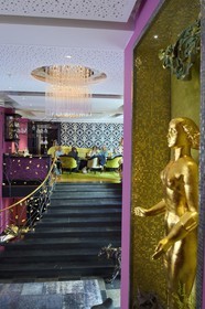 Sweden, Västra Götaland, Göteborg (Gothenburg), Dorsia Hotel, the lobby