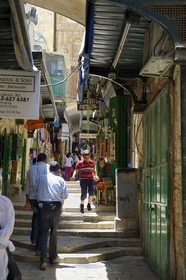 Israel, Jerusalem, holy city, the old town listed as World Heritage by UNESCO, the Via Dolorosa, the muslim quarter