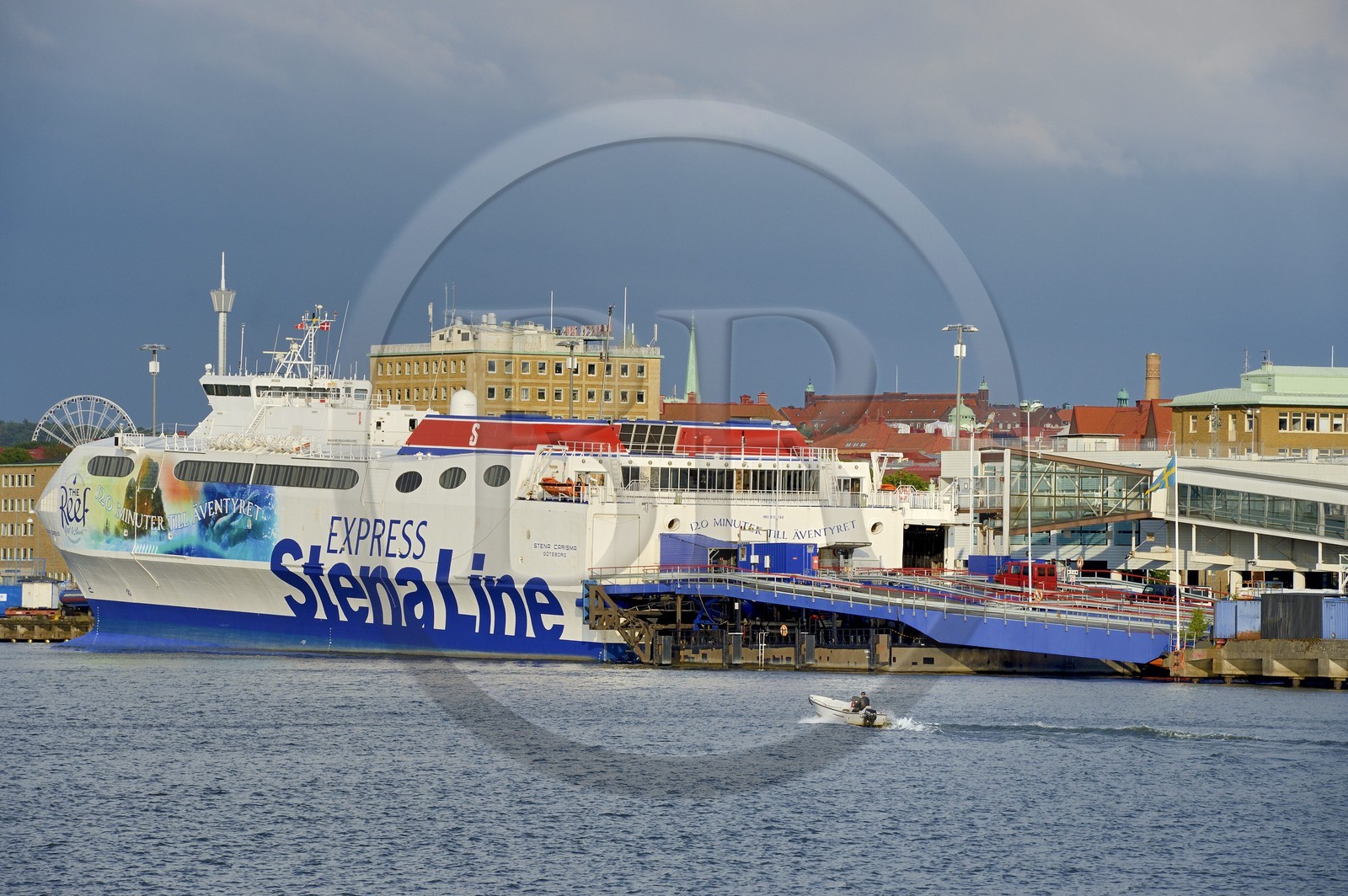 Suède, Västra Götaland, le port de Göteborg (Gothenburg)
