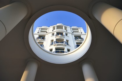 France, Alpes-Maritimes, Cannes, the Martinez palace on the boulevard de la Croisette