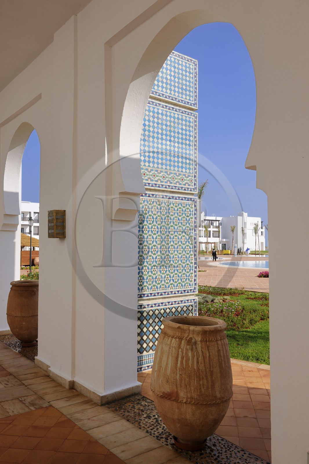 Maroc, région de l'Oriental, station balnéaire de Mediterrania Saïdia, l'hôtel Iberostar 4*