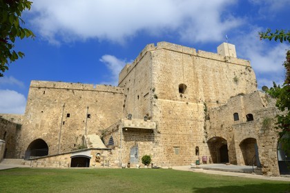 Israel, North district, Galilee, Acre (Akko), old town, listed as World Heritage by UNESCO, the Hospitaller fortress