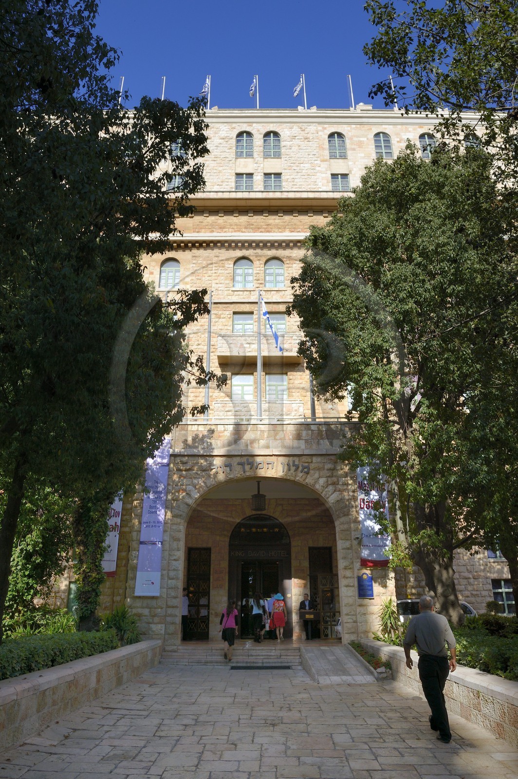 Israel, Jerusalem, King David Hotel Israel, Jerusalem, King David Hotel