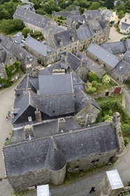 France, Finistere, Locronan, labelled Les plus Beaux Villages de France (The Most Beautiful Villages of France),