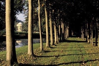France, Essonne (91), parc de Jeurre, fabrique du parc de Méréville, temple de la Piété Filiale