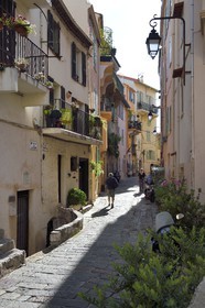 France, Alpes-Maritimes, Cannes, the old town in Le Suquet district, rue Traverse de laTour