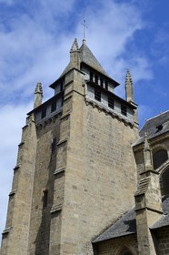 France, Côtes-d'Armor (22), Saint-Brieuc, la cathédrale Saint-Etienne