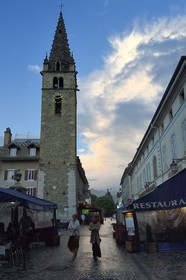 France, Alpes de Haute Provence, Ubaye valley, Barcelonnette, the Cardinalis tower