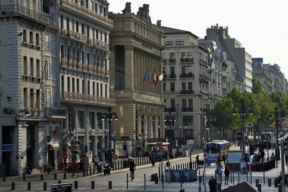 France, Bouches du Rhone, Marseille, the Canebière