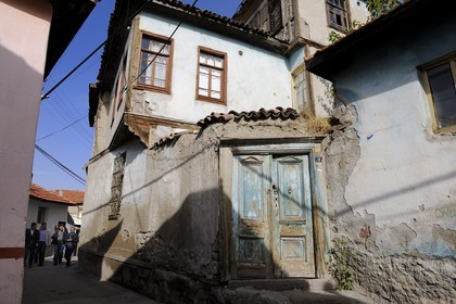 Turkey, Central Anatolia, Ankara, citadel lane in the old town