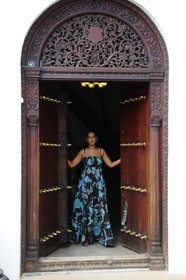 Tanzania, Zanzibar Archipelago, Unguja island (Zanzibar), Stone Town, listed as World Heritage by UNESCO, the Kisiwa House charm hotel in a traditional house of the Baghani district