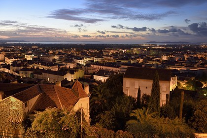 France, Var, Hyeres and Hyères Islands in the background