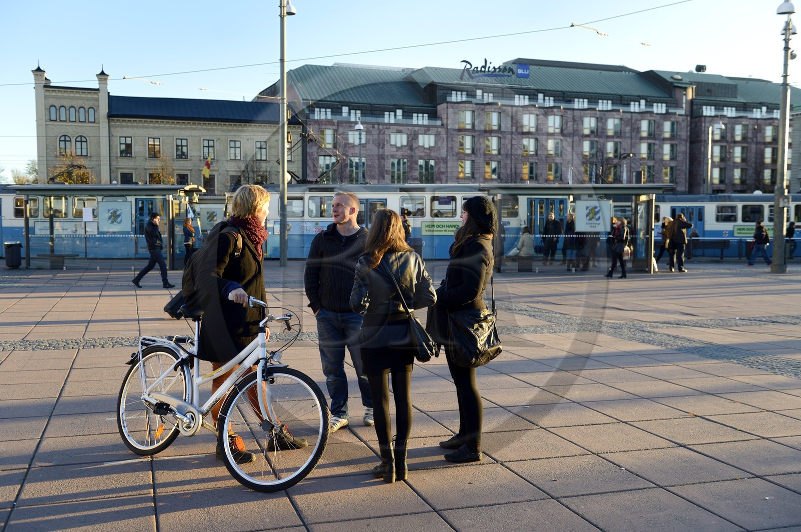 Suède, Västra Götaland, Göteborg (Gothenburg), place Drottningtorget