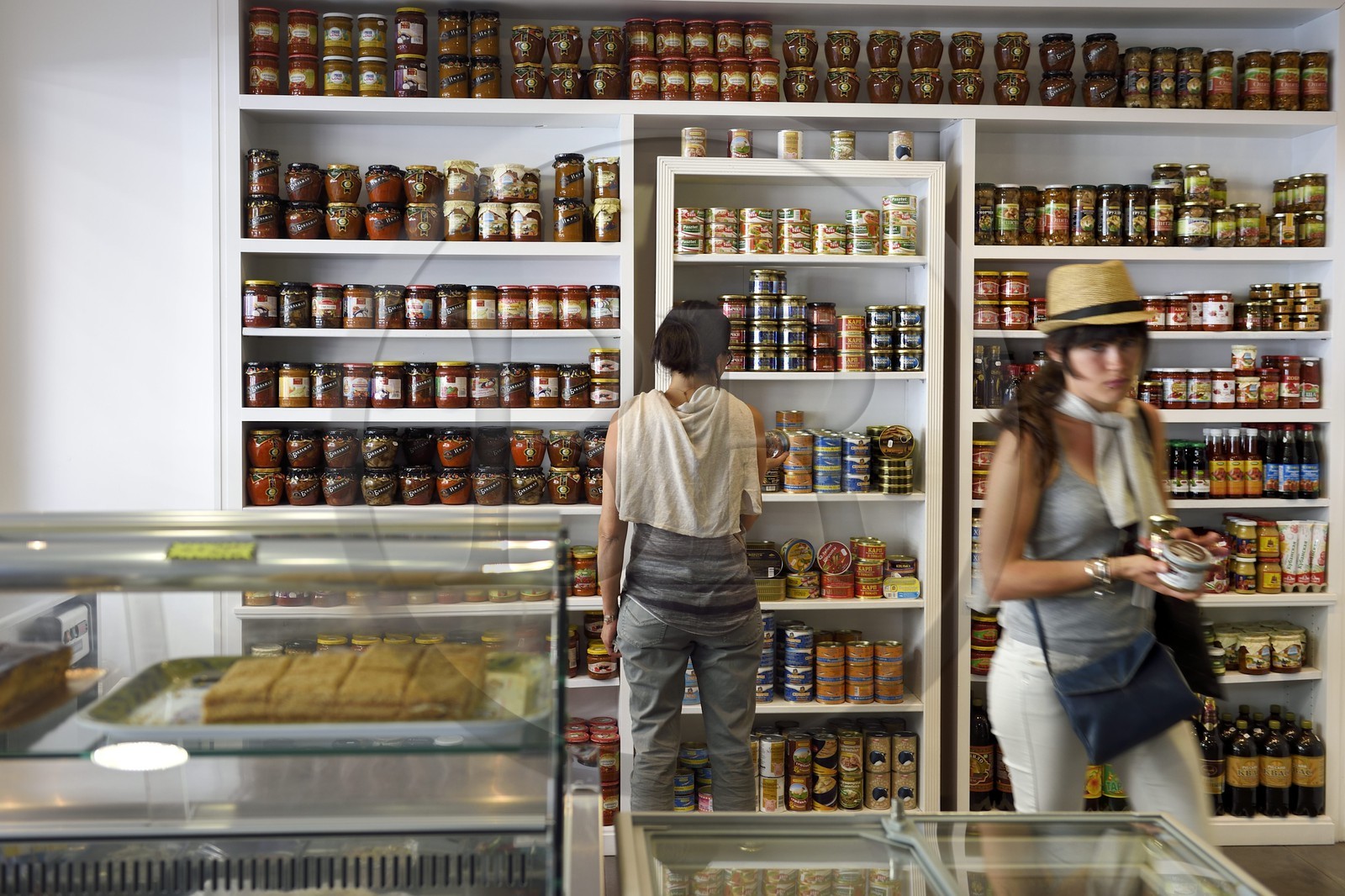 France, Alpes-Maritimes (06), Nice, l'épicerie russe Gastronom