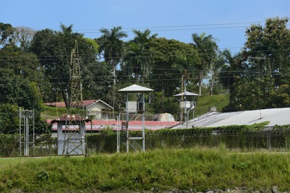 Panama, Gamboa Prison along the Panama Canal where Manuel Noriega is assumed to be imprisoned