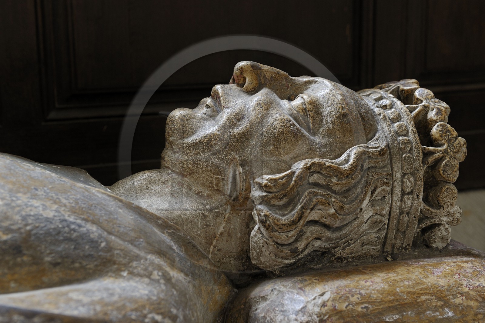 France, Seine-Maritime (76), Rouen, cathédrale Notre-Dame de Rouen, gisant de Guillaume-Longue-Epée duc de Normandie et fils de Rollon