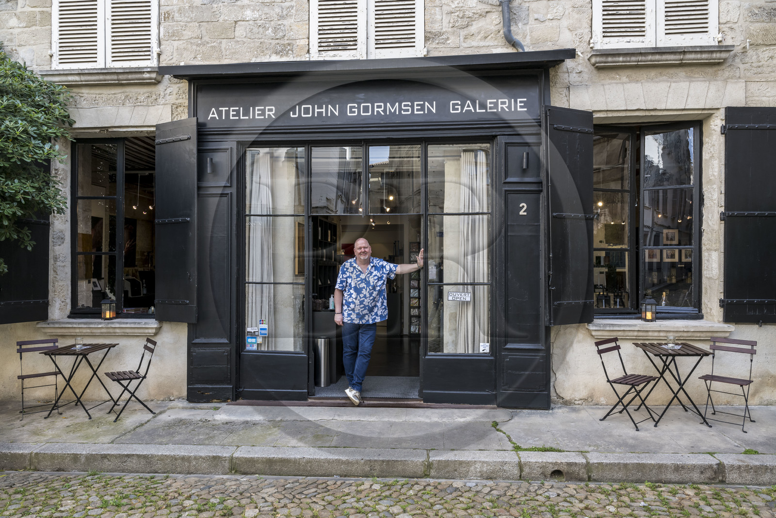 France, Vaucluse (84), Avignon, boutique Atelier John Gormsen Galerie