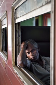 Sri Lanka, Colombo, central Colombo Fort train station