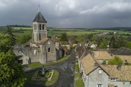 France, Yvelines, Montchauvet, Sainte Marie Madeleine (St. Mary Magdalene) church