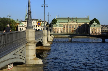 Sweden, Stockholm, Gamla Stan island (old town), the House of Nobility (Riddarhuset)