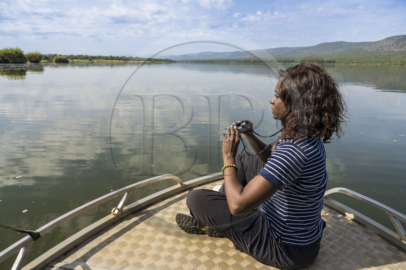 Rwanda, Parc national de l'Akagera, le lac Ihema