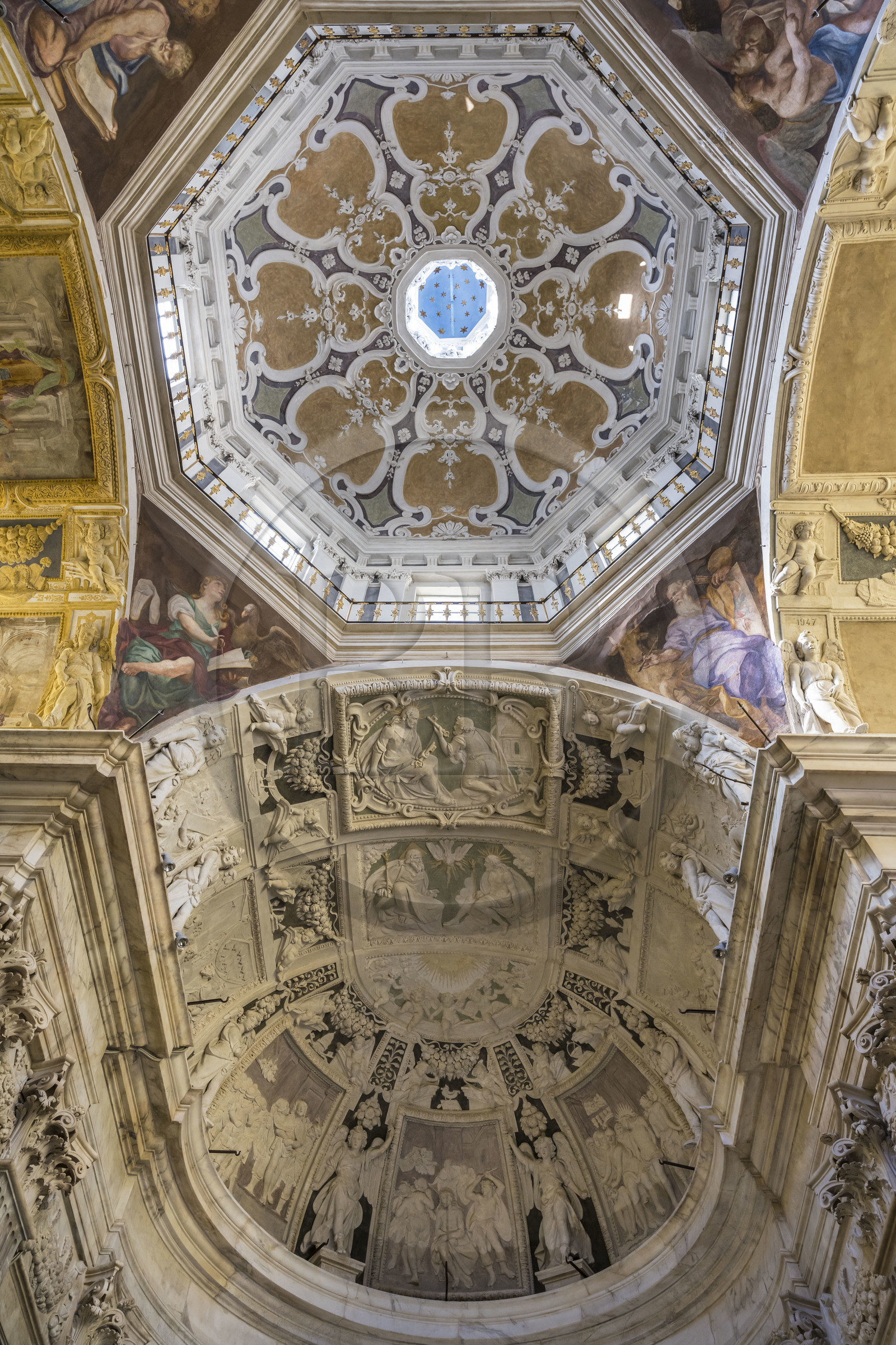 Italie, Ligurie, Gênes, église San Pietro in Banchi