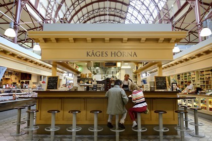 Sweden, Västra Götaland, Göteborg (Gothenburg), the main covered market Saluhallen