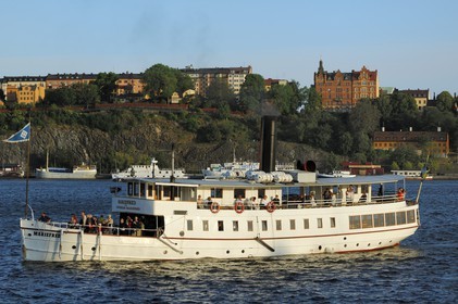 Suède, Stockholm, petit ferry