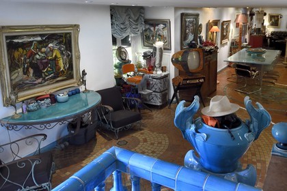 France, Var, the Dracenie, Salernes, house of the ceramist and designer Alain Vagh